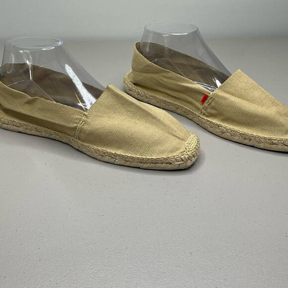 Tan Espadrille Flats - Picture 5 of 11